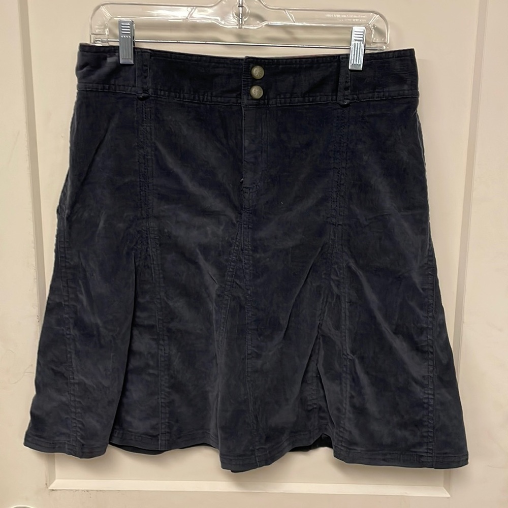 Athleta Plum Corduroy Skirt